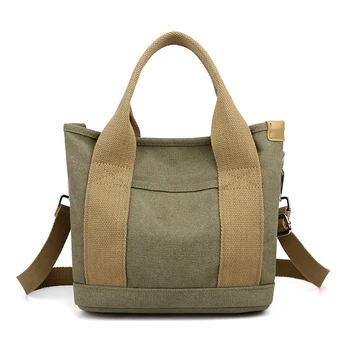 Высококачественная женская сумка через плечо, женская сумочка, холщовая сумка-мессенджер, женская сумка-тоут, сумки через плечо, кошельки, сумки Bolsas