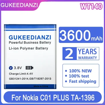 Сменный Аккумулятор GUKEEDIANZI WT140 3600mAh Для Nokia C01 PLUS C01PLUS TA-1396