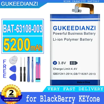 5200 мАч Сменный Аккумулятор Мобильного Телефона Высокой Емкости Для BlackBerry Keyone Alcatel DK70 DTEK70 Smartphon Batteries