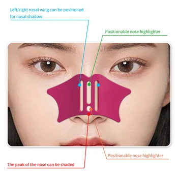 Коррекция теневых органов носа Простая и удобная Профессиональная коррекция контуров макияжа для начинающих, которым нужен инструмент для контурирования носа
