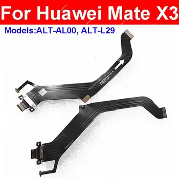Плата Зарядного порта USB Гибкий Кабель Для Huawei Mate X3 ALT-AL00 ALT-L29 USB Зарядное Устройство Док-Станция Разъем Платы Запасные Части