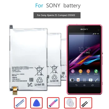 Сменный Аккумулятор Мобильного Телефона для Sony Xperia Z1 Compact, Mini, Z1mini, D5503 M51w SO-04F LIS1529ERPC 2300 мАч