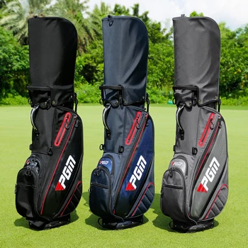 Сумка для гольфа PGM, Скрытая Термостатическая сумка, Портативная легкая сумка для стойки для гольфа, клубная сумка на изгибном основании, принадлежности для гольфа QB143