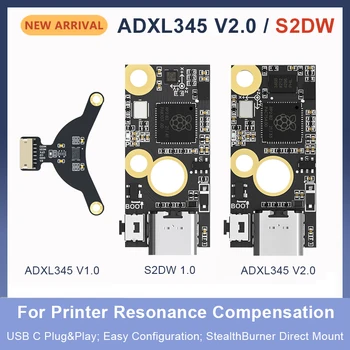 BIGTREETECH ADXL345 V2.0 и S2DW Плата Акселерометра Для 36 Шаговых двигателей Klipper Прошивка Raspberry Pi Voron Запчасти Для 3D-принтера