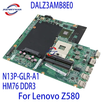 Для Lenovo Z580 Материнская плата ноутбука DALZ3AMB8E0 Материнская плата LZ3A Основная плата N13P-GLR-A1 HM76 DDR3