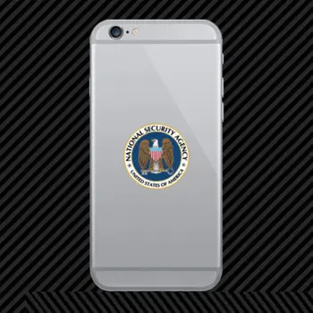 Наклейка для мобильного телефона Агентства национальной безопасности АНБ, скрытые наклейки для мобильных устройств на окна автомобилей, ноутбуки, мобильные телефоны, канцелярские принадлежности