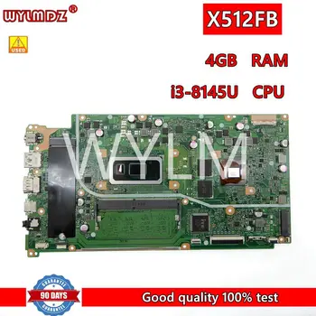 X512FB i3-8145U процессор 4G-RAM GT920MX / 2G Материнская плата ноутбука X512FF X512FL X512FLC X512F X512FB X512FJ X512FJG материнская плата ноутбука