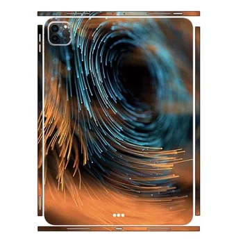 Красочная ослепительная наклейка, совместимая с кожей iPad Pro 2020 Mini 6, наклейка на заднюю защитную пленку толщиной 3 м, наклейка на корпус