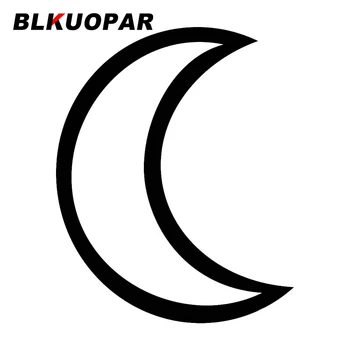BLKUOPAR for Moon Логотип, Автомобильная Наклейка, Индивидуальность, Водонепроницаемая Наклейка, Креативный Ноутбук, Холодильник, Мотоцикл, Защита двери автомобиля