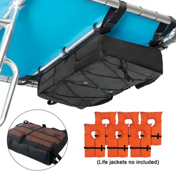 Сумка для хранения спасательных жилетов для лодок с Т-образным верхом с эластичной веревкой, водонепроницаемая сумка для хранения из ткани Оксфорд большой емкости 600d, прямая доставка