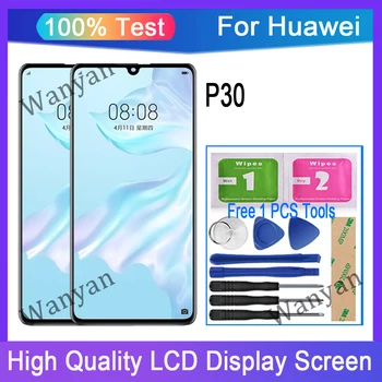 Оригинальный OLED-дисплей диагональю 6,1 дюйма для Huawei P30 с ЖК-дисплеем и сенсорным экраном для замены дигитайзера