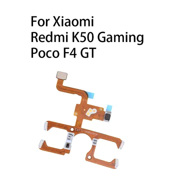 Гибкий кабель микрофона и фонарика для Xiaomi Redmi K50 Gaming / Poco F4 GT