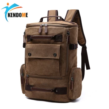 Многофункциональная холщовая сумка Для альпинизма, повседневные рюкзаки, простой модный рюкзак большой емкости, студенческие школьные сумки X443