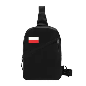 Крутая сумка-слинг с флагом Польши для велоспорта, кемпинга, мужская сумка Polska Polish Patriot, нагрудный рюкзак через плечо, рюкзак на плечо