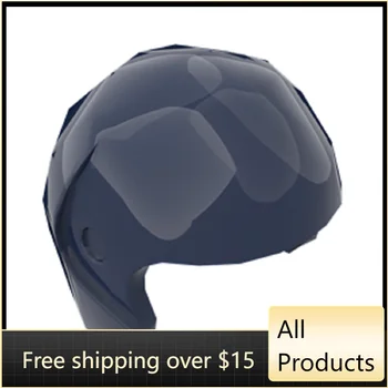 10ШТ Высокотехнологичный шлем для мини-футбола Assembly Particle 93560, Комплект кирпичных строительных блоков, Сменные детали, Игрушки для детей, подарки