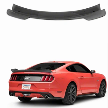 Подходит для Ford Mustang Автомобильный спойлер 2015 2016 2017 Украшение заднего крыла Mustang Высококачественный черный задний спойлер багажника