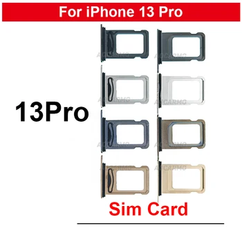 Слот для одной и двух SIM-карт с водонепроницаемым резиновым кольцом Запасные части для iPhone 13 Pro 13pro