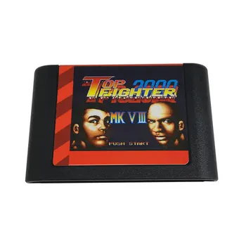 Игровая карта Top Fighter 2000 MD для Mega Drive, для Sega Genesis и для оригинальной консоли