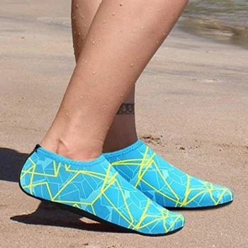 Летняя водная обувь, мужская обувь для плавания, водная пляжная обувь, мужские кроссовки большого размера в полоску, разноцветные Zapatos Hombre