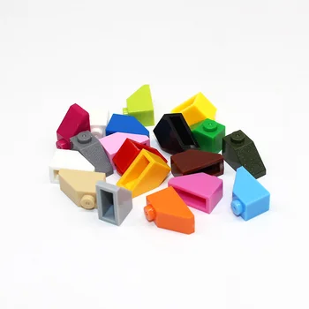 150 шт. пакет MOC Slope 45 2x1 3040 DIY Enlighten Building Block Bricks Совместим с пластиковыми сборными частицами, игрушками