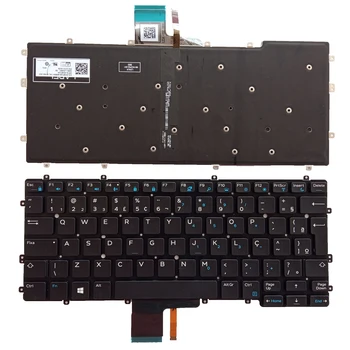 Новая клавиатура для Dell Latitude 13 7370 E7370 с подсветкой NSK-LZABC KTYW0