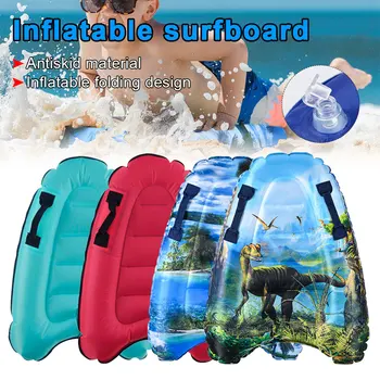 Надувная доска для серфинга с ручками, переносные доски, вспомогательный коврик для серфинга на пляже, плавание, летние водные развлечения