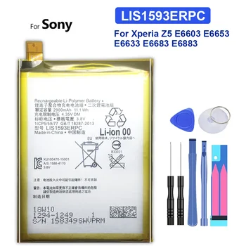 LIS1593ERPC, Аккумулятор для телефона Sony Xperia Z5, E6633, E6683, E6603, E6653, 2900 мАч, Batterij