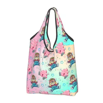Женская сумка для покупок Arale Norimaki And Poo, портативная большая емкость, сумки для покупок Dr Slump Japan Manga