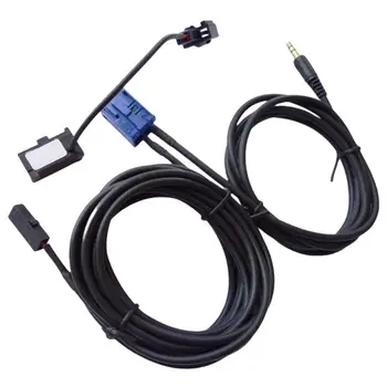 Автоматический 3,5-мм кабель AUX с аксессуарами для микрофона Жгут проводов аудиовхода Bluetooth