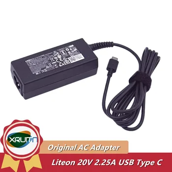 Подлинное Зарядное Устройство LITEON PA-1450-78 20V 2.25A 45W TYPE-C AC Adapter Для Acer Chromebook Spin CP311-3H-K3Wl 