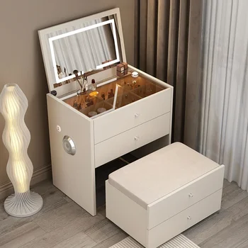 Ящики шкафа, Комод, столик для девочек, современное зеркало в минималистичном стиле, Туалетный столик для макияжа, женская мебель для спальни