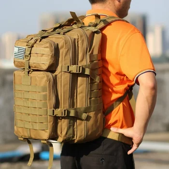 30Л/50Л Мужской Альпинистский походный тактический рюкзак большой емкости для походов на открытом воздухе, нейлоновая походная сумка, Спортивный Походный охотничий рюкзак