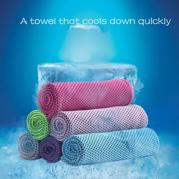 5 ШТ. Тренажерный зал, Плавание, Йога, Бег, Быстросохнущее полотенце, Спортивное охлаждающее полотенце из микрофибры, Охлаждающее полотенце со льдом, охлаждающие салфетки