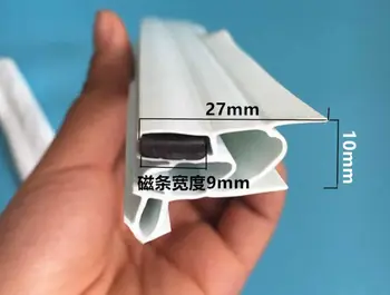 Специальная магнитная уплотнительная прокладка для холодильника 2 м Уплотнительная прокладка для дверцы холодильника из ПВХ-резины