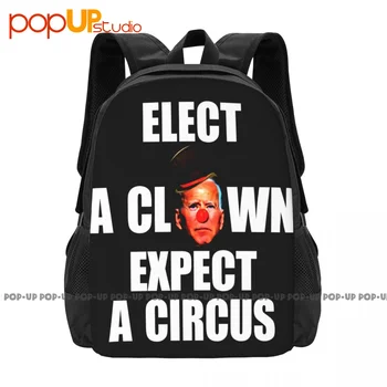 Байден Выбирает клоуна, ожидайте цирковой рюкзак Большой емкости Новейшая тренировочная Индивидуальная школьная спортивная сумка