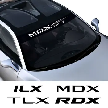 Украшение Лобового Стекла Автомобиля Наклейка Аксессуары Наружные Наклейки Из Виниловой Пленки Гоночный Стайлинг Для Acura MDX V6 Aspec VTEC RDX ILX TLX