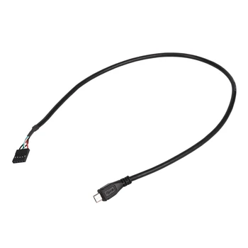 (6 шт) 50 см 5-контактный разъем материнской платы К разъему Micro-USB-адаптера Dupont Extender Cable (5Pin / Micro-USB)