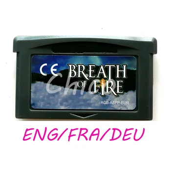 Breath of Fire АНГЛ FRA DEU Карта картриджа с памятью для видеоигр для аксессуаров для 32 разрядных игровых консолей EU