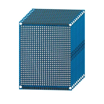 10ШТ 7x9 см Двухсторонняя прототипная печатная плата 7*9 см Универсальная печатная плата для Arduino Экспериментальная печатная плата Медная пластина
