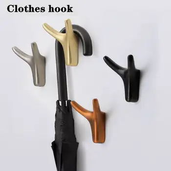 Крючок для одежды металлический крючок для одежды дверь шкафа для ванной комнаты подвесной рог крючок для одежды декоративные принадлежности для оборудования.