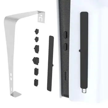 Для игровой консоли PS5 Slim Пылезащитный чехол Пылезащитный штекер для версии для привода/цифровой версии Пылезащитные заглушки Интерфейс USB Hdm