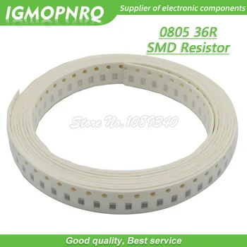300шт 0805 SMD Резистор 36 Ом Чип-резистор 1/8 Вт 36R Ом 0805-36R