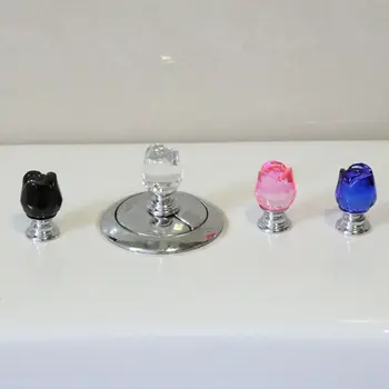 Красочный Розовый Пресс для Унитаза Креативная Кнопка Унитазного Бачка Вспомогательное Устройство Защита ногтей Кнопка Смыва воды в ванной