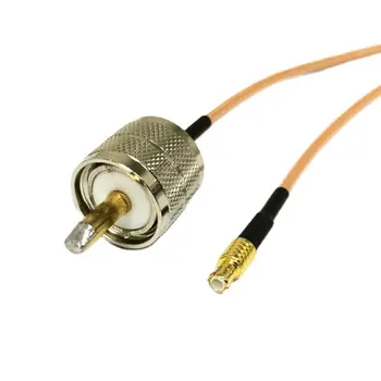 Новый UHF-штекер PL259 к MCX с прямым соединительным кабелем RG316 15 см 6 
