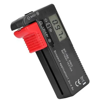 Тестер Емкости Батареи BT-168 PRO Digital Battery Checker Пластиковый Портативный Тестер Ячеек для AA 1.5V 9V
