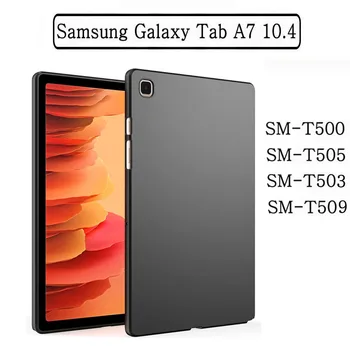 Мягкий Силиконовый Чехол Для Samsung Galaxy Tab A7 10.4 2020 2022 SM-T500 SM-T505 SM-T503 SM-T509 Гибкий TPU Черный корпус