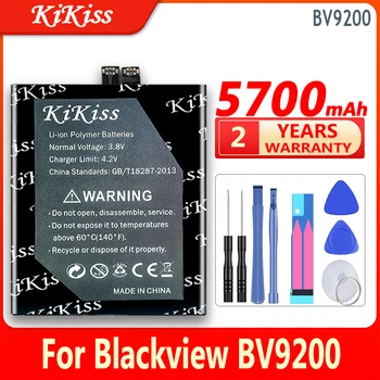 Аккумулятор KiKiss BV 9200 (Li556578JLY) 5700 мАч Для Blackview BV9200 High Capacity Bateria