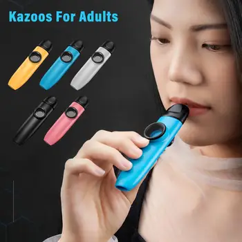 ABS Kazoo Музыкальные инструменты Флейты Диафрагменный рот Kazoo Музыкальные инструменты Хороший компаньон для начинающих гитаристов и взрослых S6O1