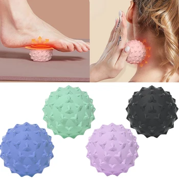 Массажный мяч для йоги, Массажный ролик, снимающий Мышечное напряжение, Массажные шарики, подходящие для лечения триггерных точек, Упражнения для Йоги