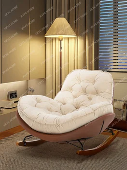 Кресло-качалка Улитка Балкон Кресло для отдыха Гостиная Легкое Роскошное кресло-качалка Кресло для дома для взрослых Дизайнерский Ленивый диван